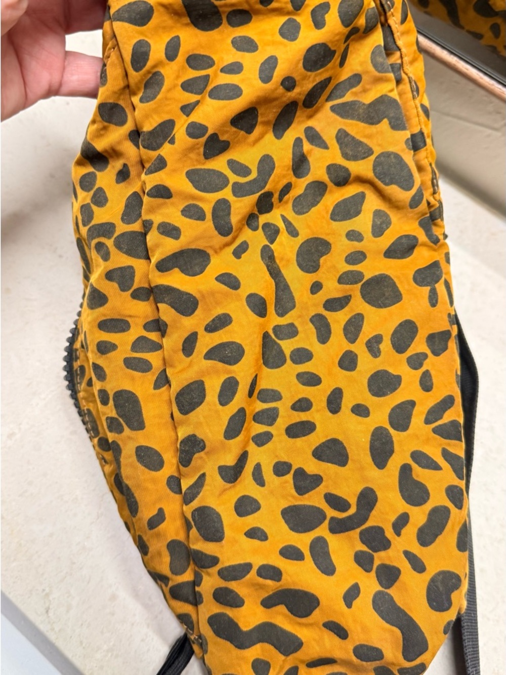 Nordstrom Leopard-Print Belt Bag in Tan and Black - Picture 6 of 7